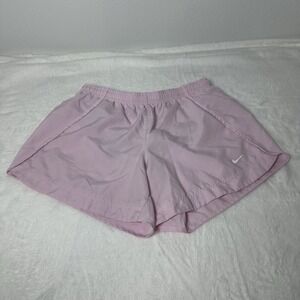 Nike Youth Large Pink Dri-Fit Running Shorts Athletic, Lightweight, Kids